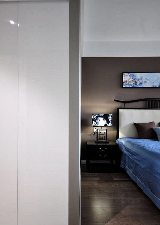 卧室图片来自家装大管家在悠悠古韵 139平新中式时尚3居室的分享