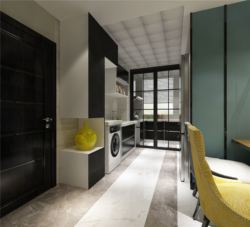 龙发装饰 现代 简约 室内设计 英伦世家 三居 厨房图片来自龙发装饰天津公司在英伦世家10平米后现代风格的分享