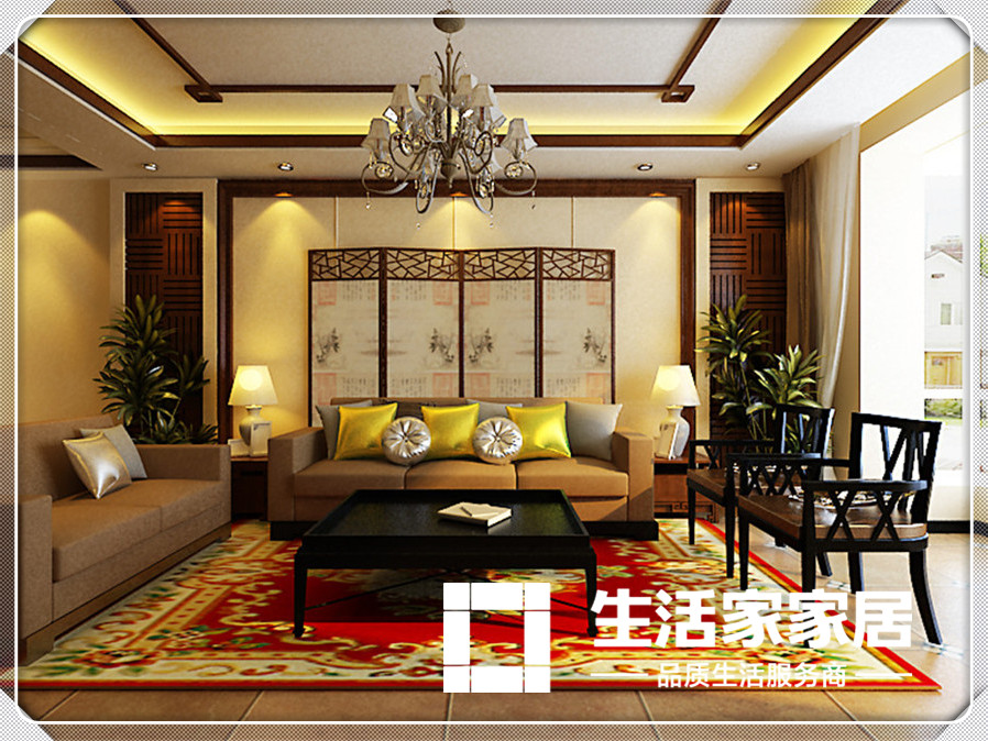 简约 生活家家居 小资 二居 客厅图片来自天津生活家健康整体家装在保利香槟国际-中式风格的分享