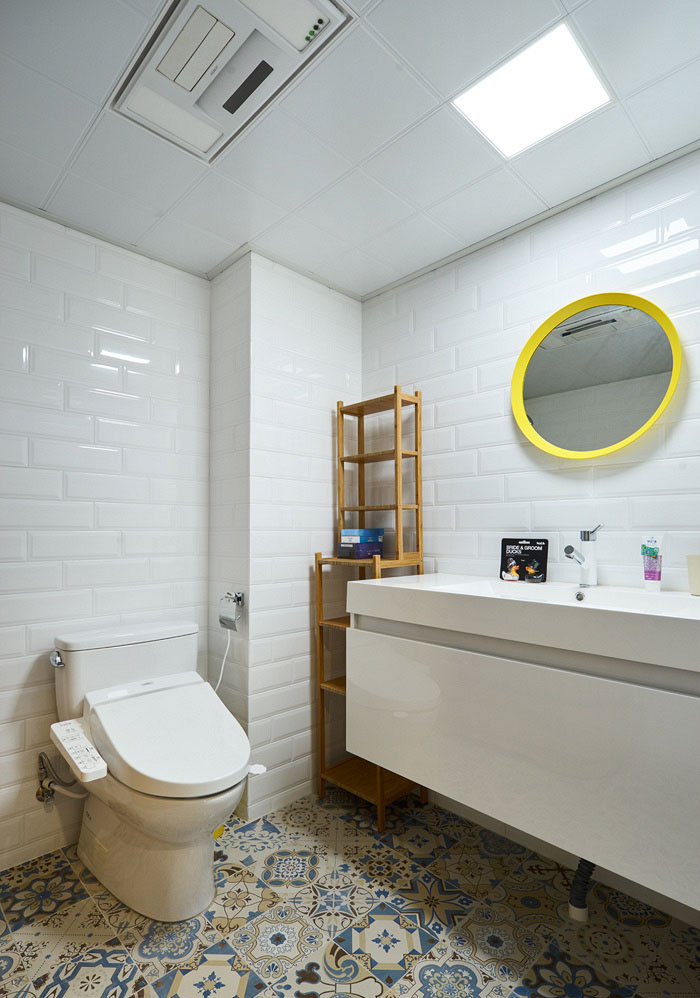 卫生间图片来自家装大管家在自然淳朴 144平简约北欧时尚3居的分享