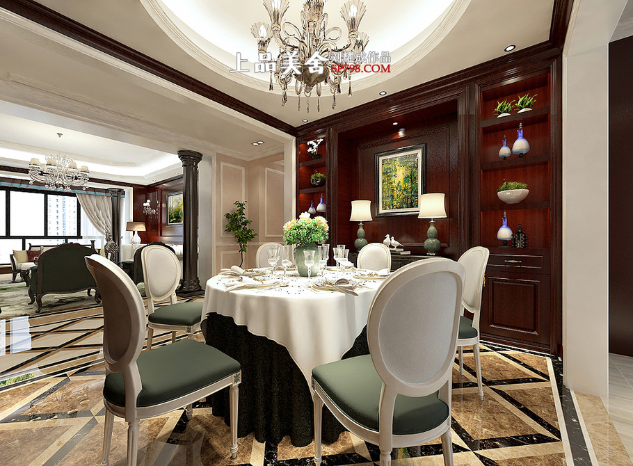 欧式 餐厅图片来自刘耀成在《尊品世家》上海一品世家的分享