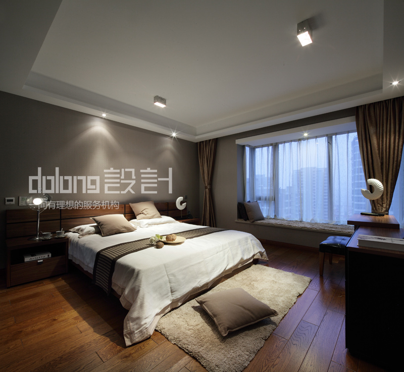 简约 卧室图片来自DoLong董龙设计在秋日私语的分享