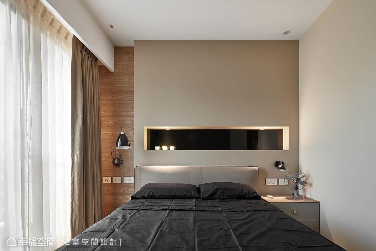 二居 现代 简约 收纳 卧室图片来自幸福空间在现代时尚 大器迎宾宅邸的分享