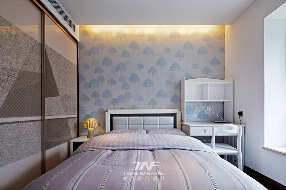 简约 三居 白领 卧室图片来自王五平设计在深圳东海花园住宅的分享