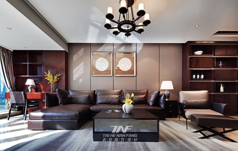 简约 三居 白领 客厅图片来自王五平设计在深圳东海花园住宅的分享