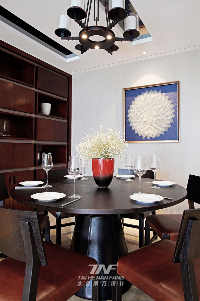 简约 三居 白领 餐厅图片来自王五平设计在深圳东海花园住宅的分享