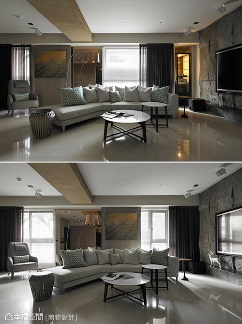 现代 大户型 五居 客厅图片来自幸福空间在日光叙意　264平饭店式品味居宅的分享