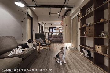 小宝贝与毛小孩的66平游乐天地