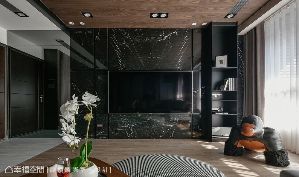 现代 三居 客厅图片来自幸福空间在共享空间 沉浸122平自然人文之境的分享