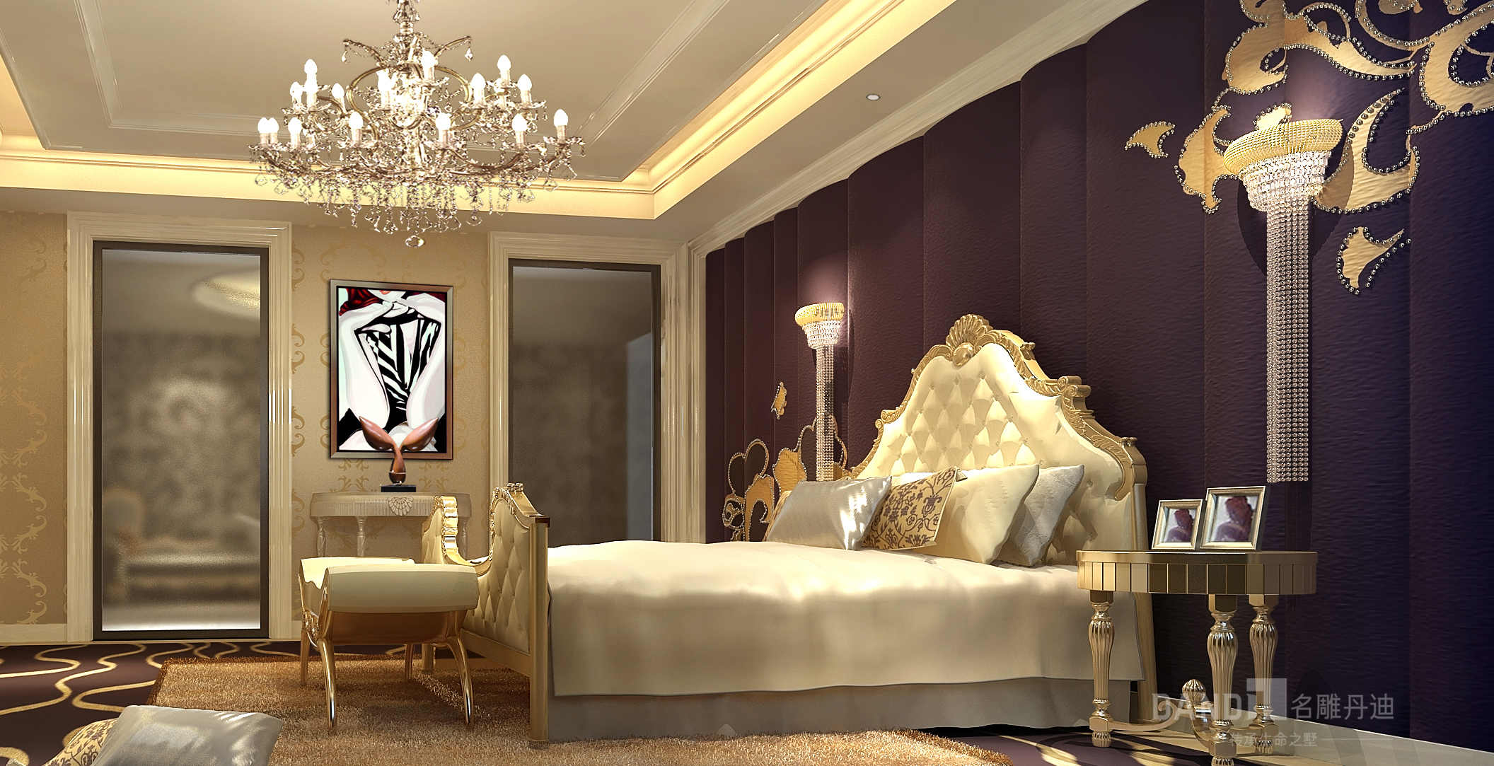 简约 别墅 白领 卧室图片来自在云南自建别墅装修的分享