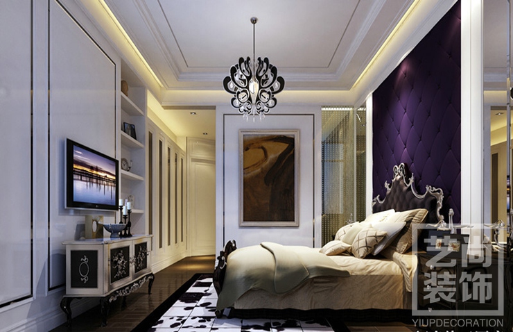 简约 三居 白领 收纳 80后 卧室图片来自艺尚设计在东润玺城的分享