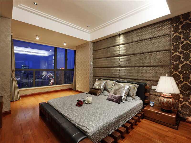 卧室图片来自天津生活家健康整体家装在王府壹号-简约风格别墅设计案例的分享