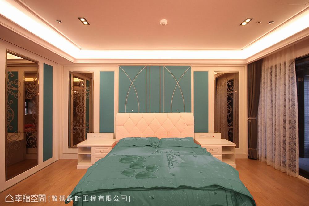 四居 现代 古典 卧室图片来自幸福空间在万种风情之上 165坪现代古典的分享