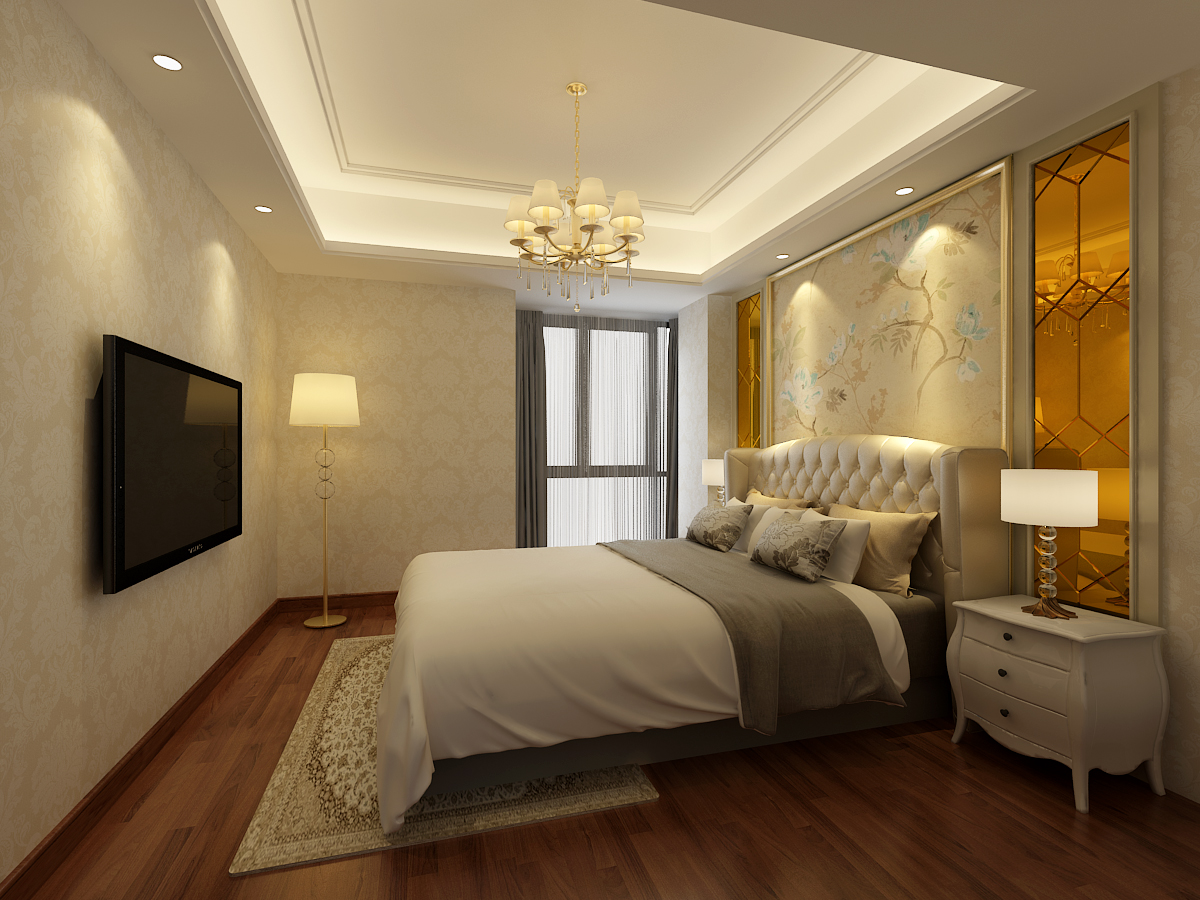 简约 欧式 混搭 三居 白领 卧室图片来自厦门巨匠装饰--铭辉在欧式奢华的分享