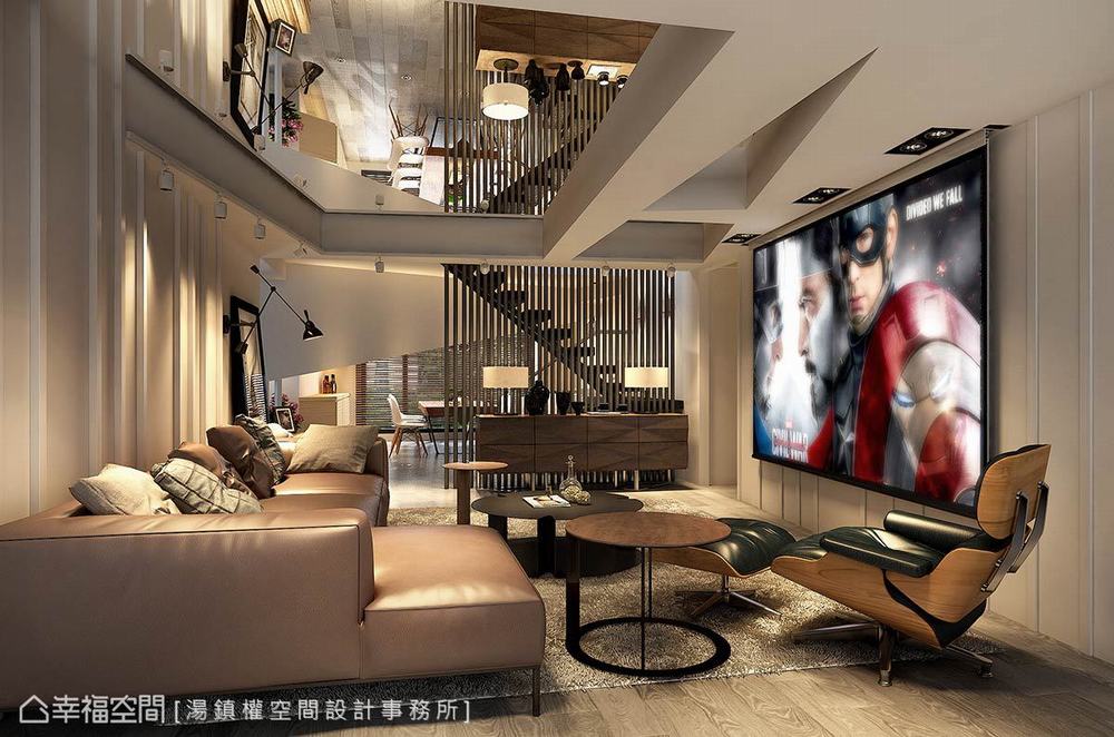 现代 大户型 客厅图片来自幸福空间在224平禅风的现代简约面向的分享