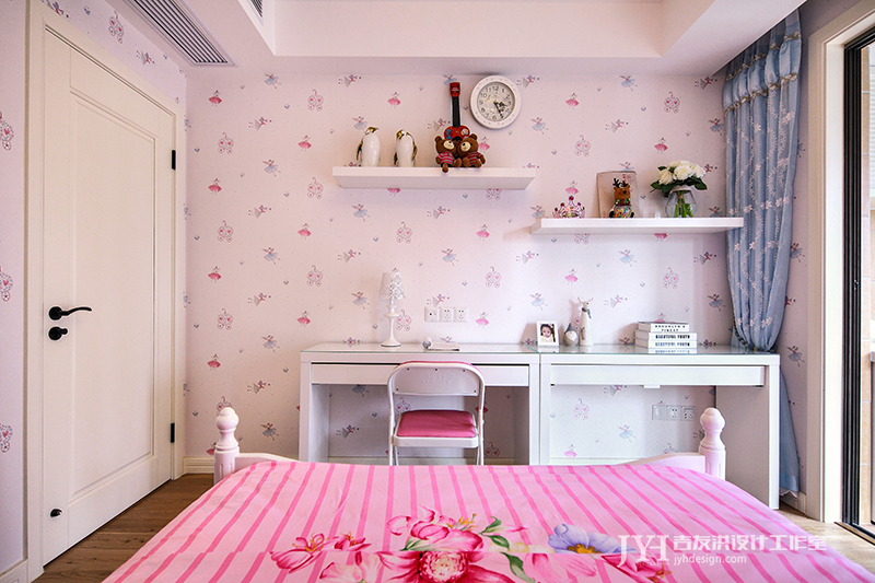 三居 80后 小资 北欧 儿童房图片来自无锡吉友洪设计工作室在清新优雅苑的分享