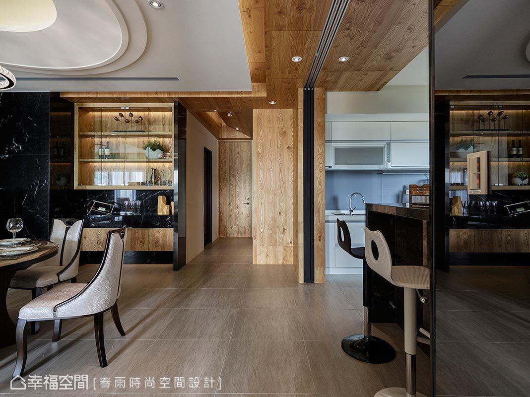 现代 大户型 四居 厨房图片来自幸福空间在格局微整 208平两代同堂现代居的分享