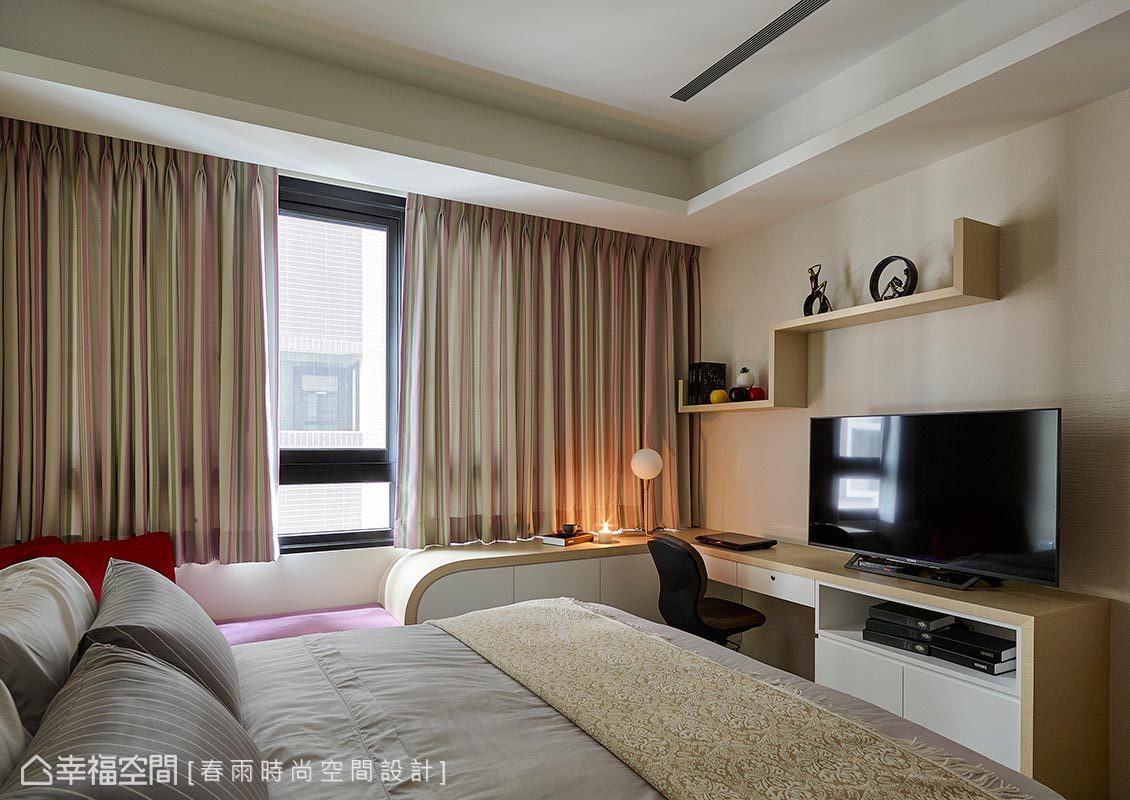 现代 大户型 四居 卧室图片来自幸福空间在格局微整 208平两代同堂现代居的分享