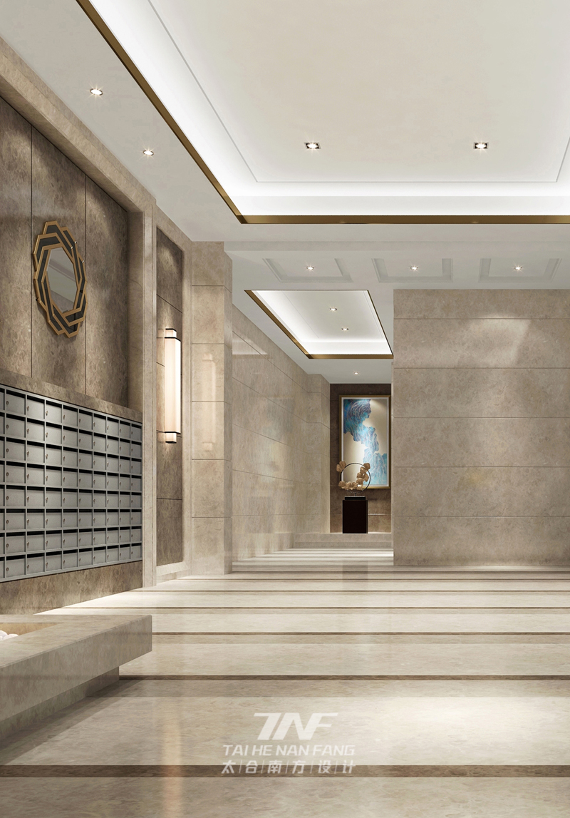 轻奢时尚　 太合南方设 样板房大堂 客厅图片来自王五平设计在深圳华苑大堂的分享