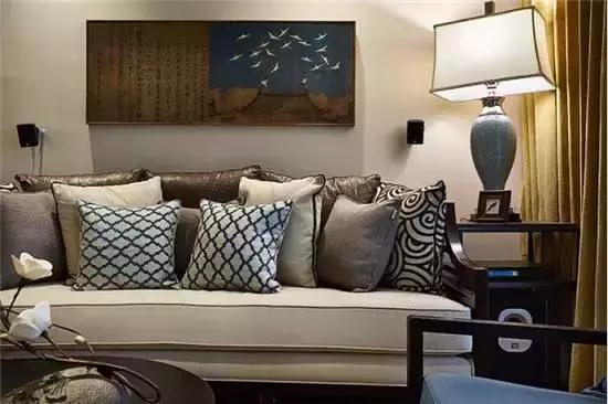 客厅图片来自家居装饰-赫拉在兰州实创装饰世界湾110中式实景的分享