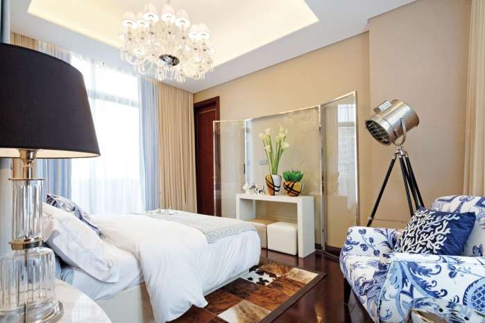 北京 朝阳 公寓 装修 设计 卧室图片来自北京紫禁尚品装饰刘霞在176平公寓锦上添花的分享
