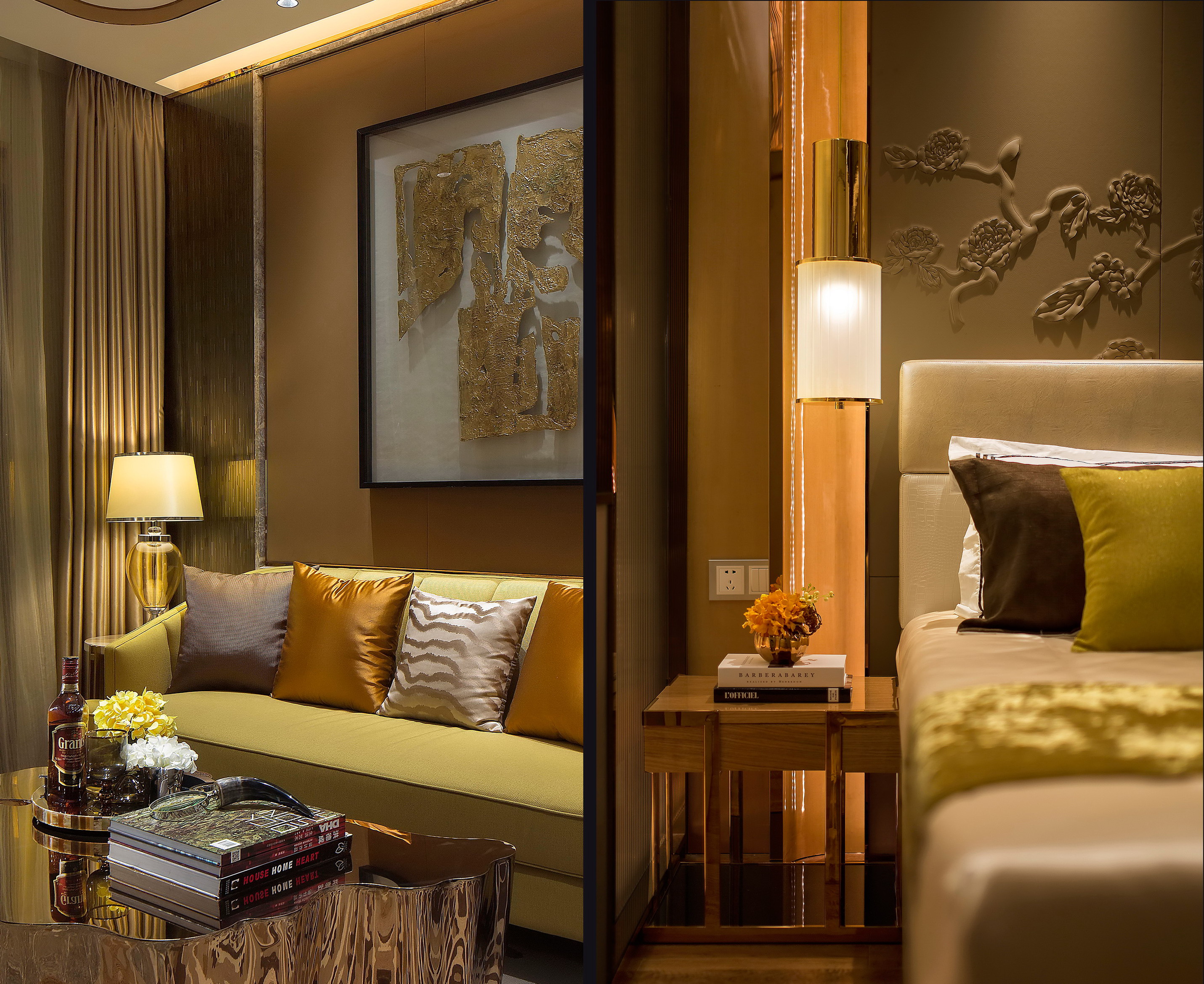 三居   女性   现代  卧室图片来自DHA香港洪德成设计有限公司在洪德成设计-深圳前海东岸样板房3的分享