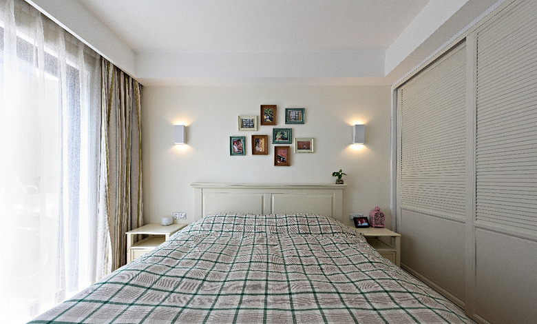 卧室图片来自家装大管家在89平北欧清新之家 文艺青年之选的分享