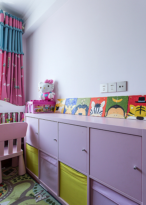 儿童房图片来自家装大管家在126平美式风格3居 品味悠闲情调的分享