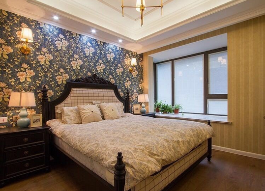 美式 三居 收纳 卧室图片来自陕西峰光无限装饰在腾业国王镇的分享