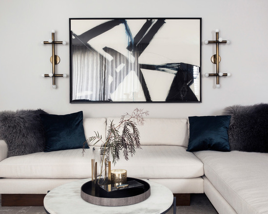 简约 现代 客厅图片来自别墅设计师杨洋在黑白的简易设计的分享