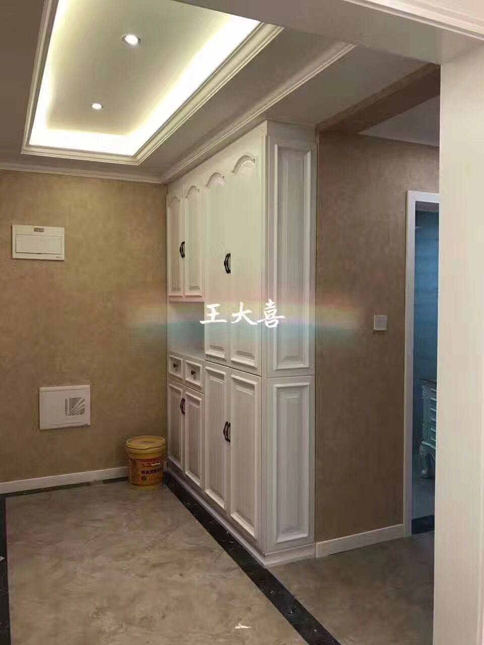 客厅图片来自西安峰光无限装饰在伟业公馆170㎡美式风格施工中的分享