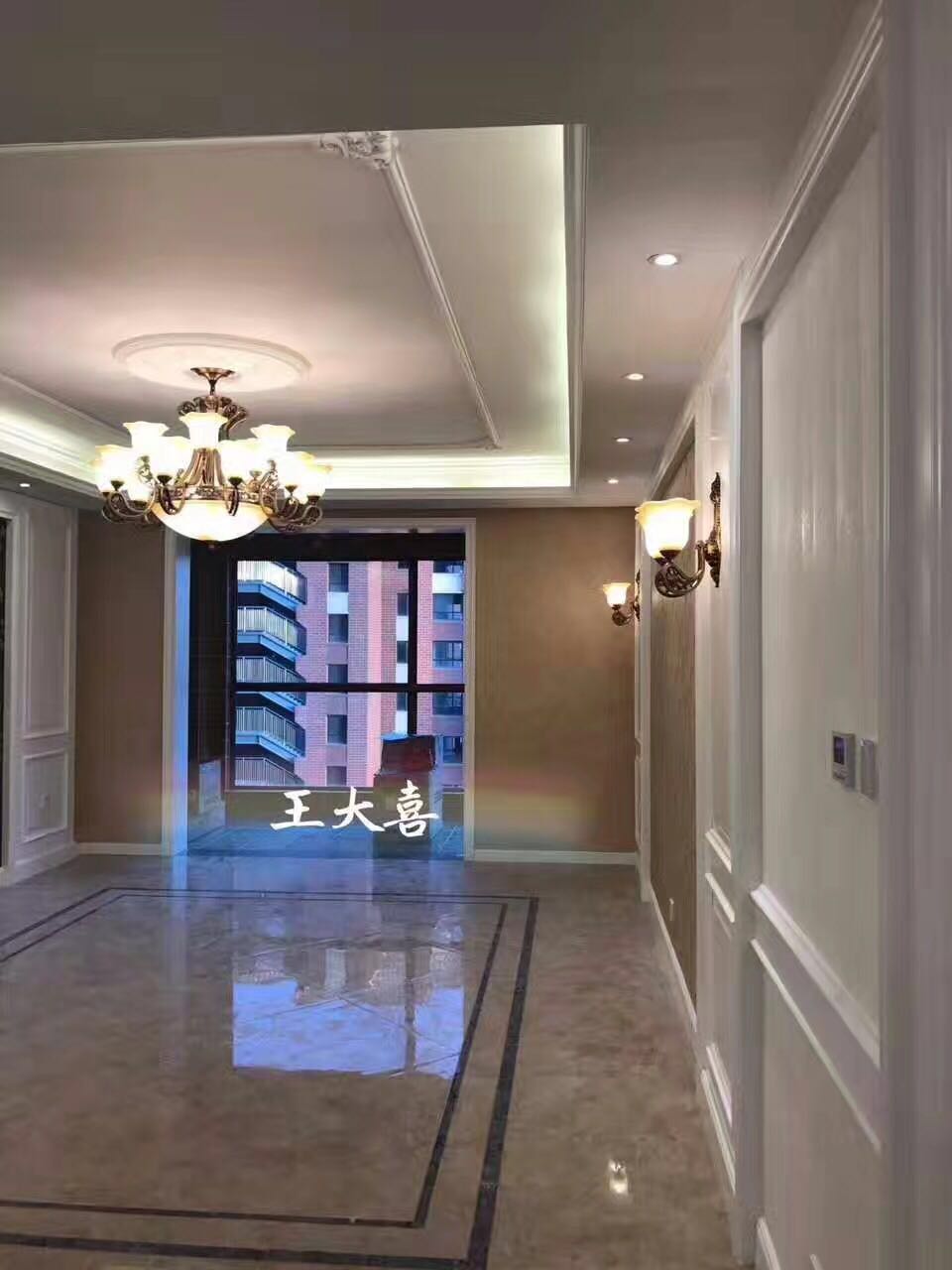 客厅图片来自西安峰光无限装饰在伟业公馆170㎡美式风格施工中的分享