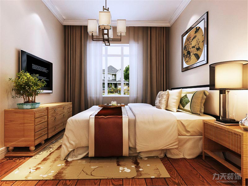 简约 现代 二居 小资 收纳 卧室图片来自阳光力天装饰在力天装饰- 滨海欣嘉园-92㎡-现代的分享