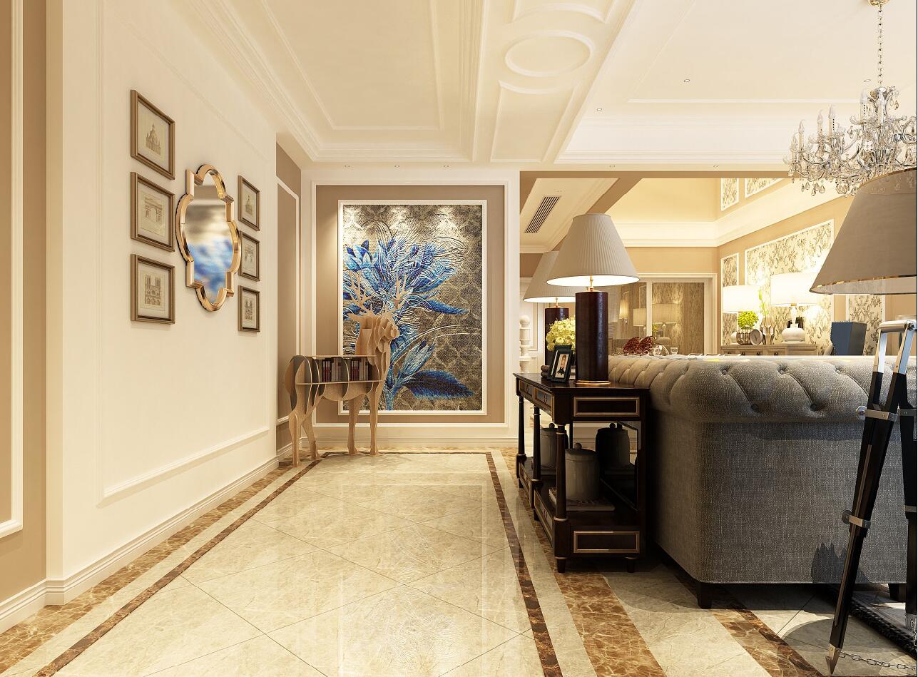 康桥半岛 装修设计 腾龙设计 客厅图片来自腾龙设计师朱昱玉在现代风格别墅设计案例的分享