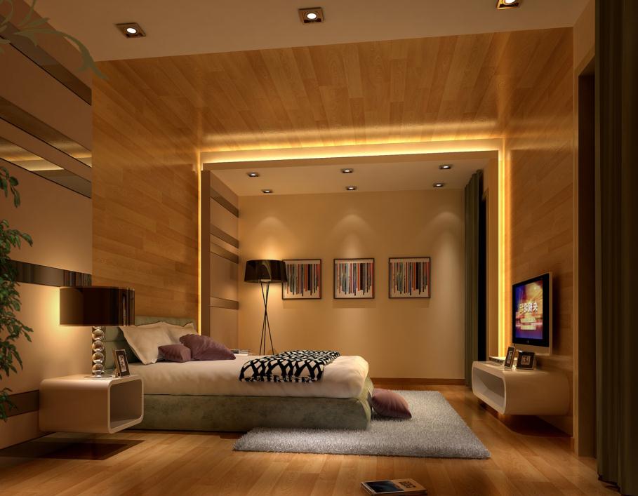 别墅 现代 简约 卧室图片来自名雕丹迪在曦城华府，现代风格雅致品味的分享