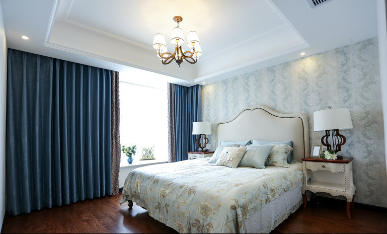 简约 欧式 三居 混搭 美式 成都装修 成都设计 80后 卧室图片来自乐粉_20170523094252350在汉子的柔情新家的分享
