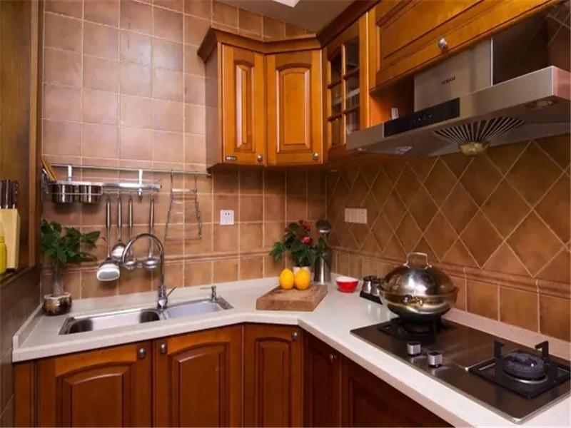 美式 三居 小资 80后 旧房改造 厨房图片来自高度国际姚吉智在125平米温馨浪漫美式三居室的分享