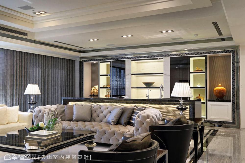 四居 大户型 客厅图片来自幸福空间在297平当代巨献 时尚品味臻邸的分享