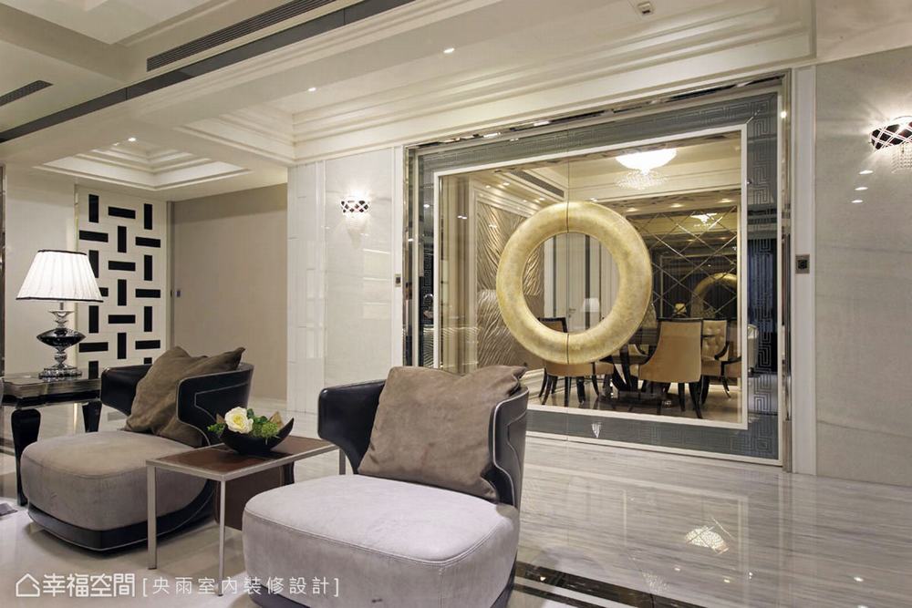 四居 大户型 客厅图片来自幸福空间在297平当代巨献 时尚品味臻邸的分享