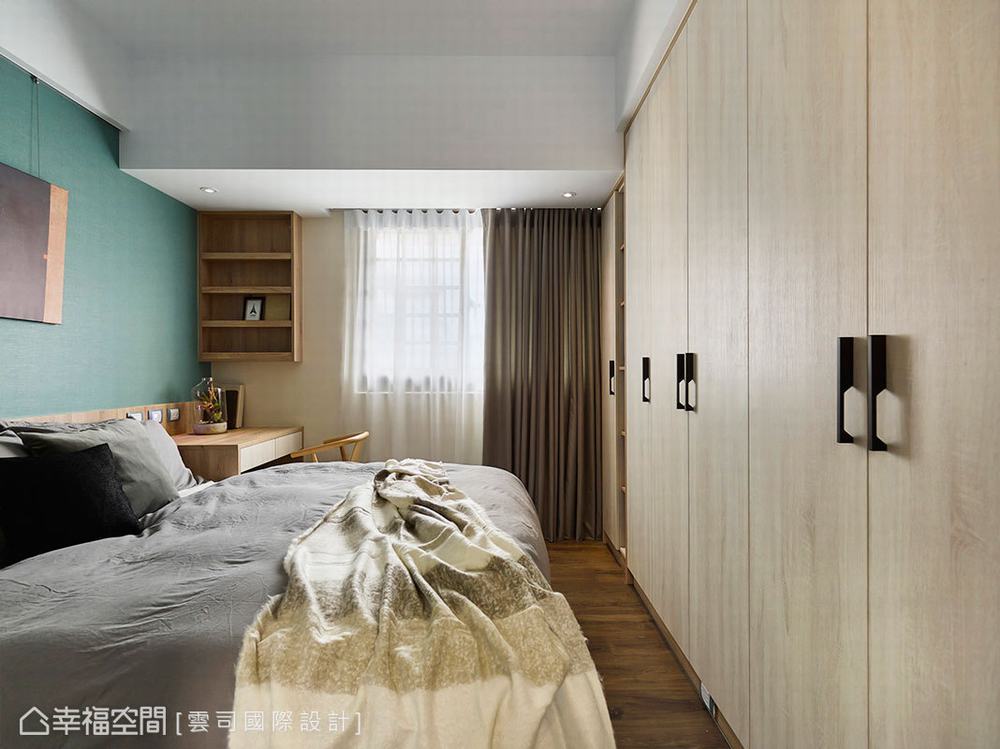 北欧 三居 卧室图片来自幸福空间在76平馨暖北欧宅 续写幸福篇章的分享