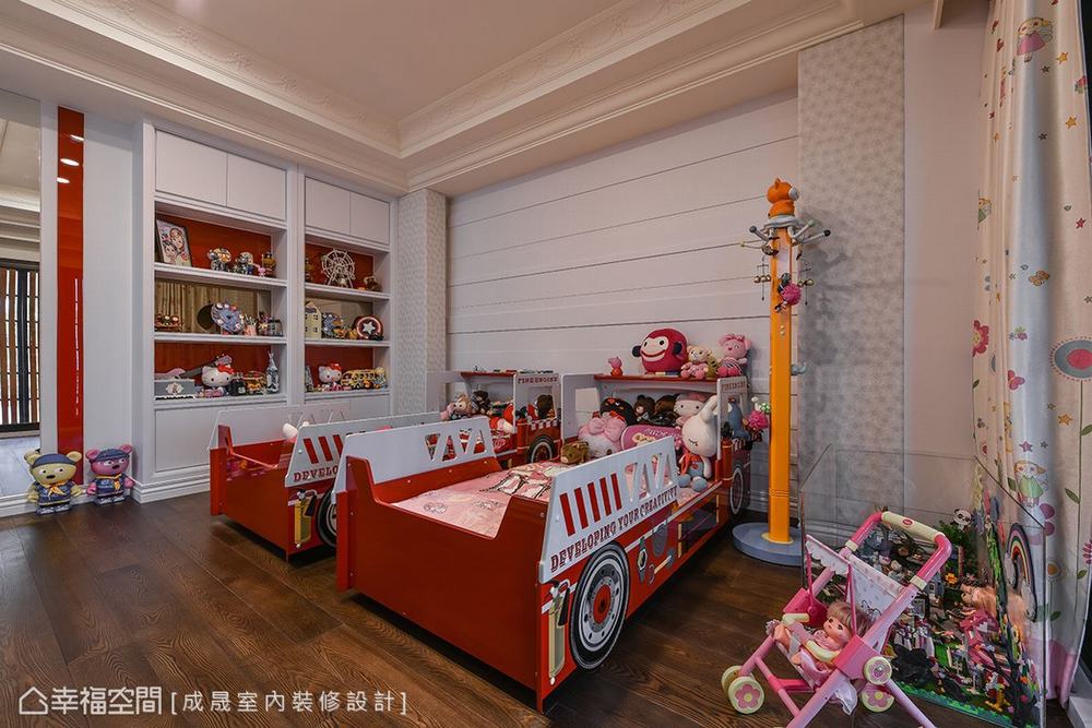 别墅 三居 奢华 儿童房图片来自幸福空间在奢艺 尊华的分享