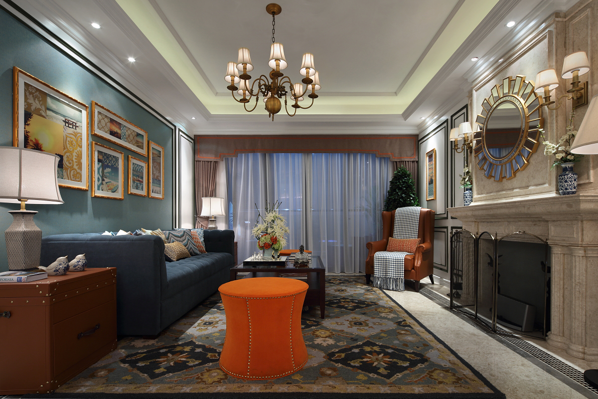 别墅 欧式 白领 收纳 客厅图片来自紫禁尚品国际装饰公司在别墅装修设计的分享