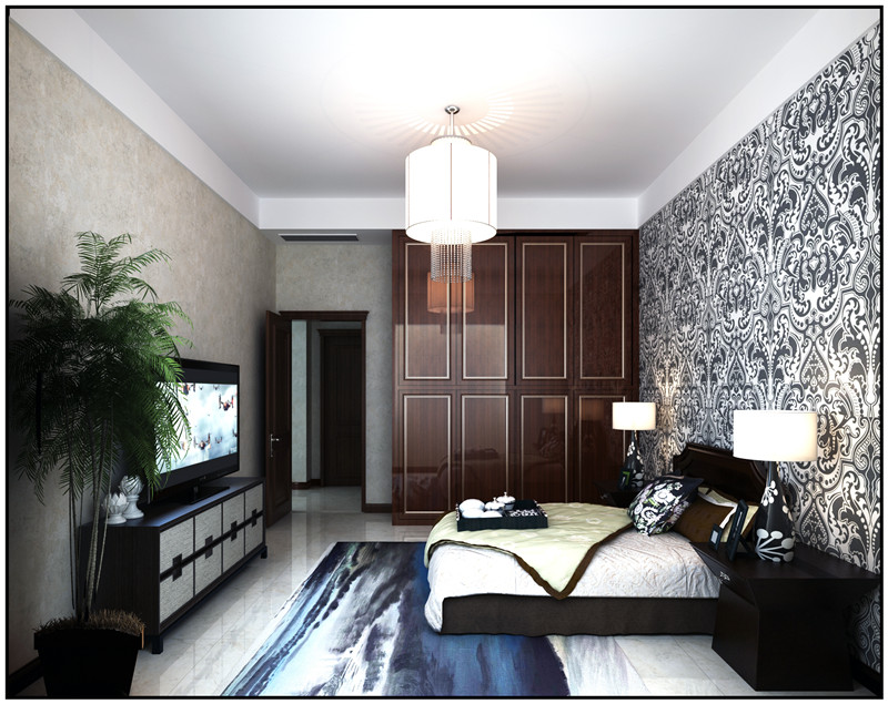 龙发装饰 天和园 三居 中式 装修设计 客厅图片来自龙发装饰天津公司在天和园三居中式风格案例的分享