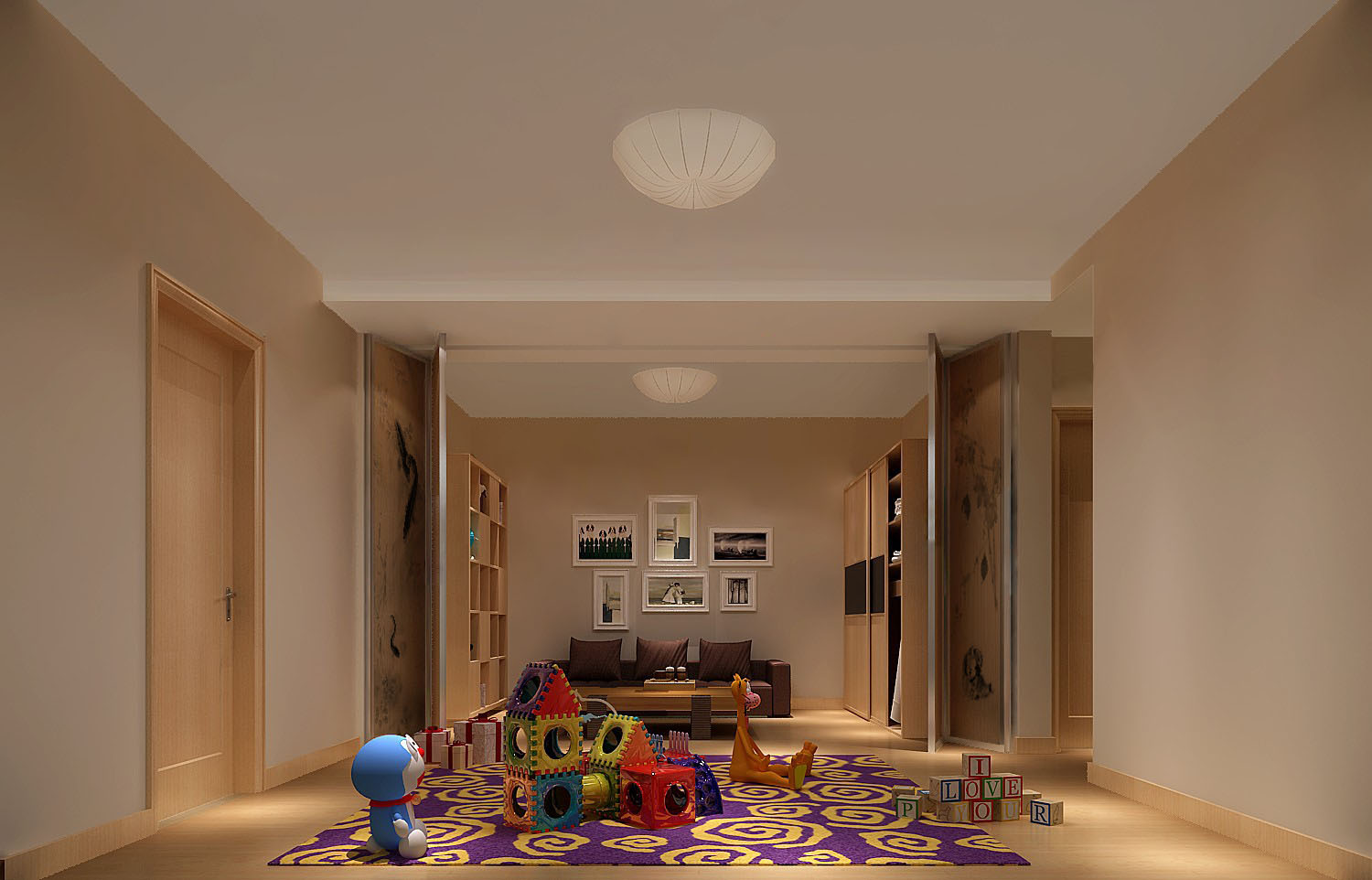 复式公寓 白领 小资 复古 简约 欧式 别墅 客厅图片来自重庆高度国际装饰工程有限公司在中铁花语城-简欧的分享