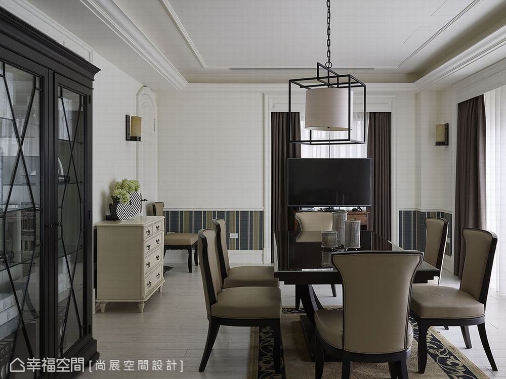 美式 别墅 样板间 餐厅图片来自幸福空间在优雅闲适生活 594平大器欧美宅邸的分享