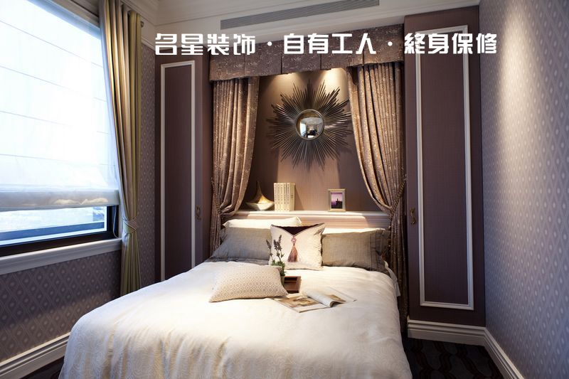 二居 欧式 卧室图片来自名星装饰在锦绣龙城样板房的分享