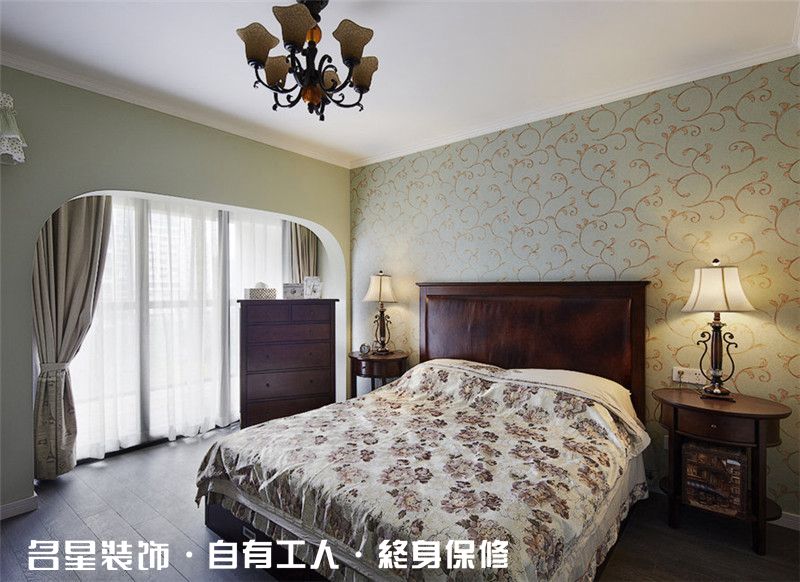 欧式 二居 卧室图片来自名星装饰在金岛御璟世家的分享