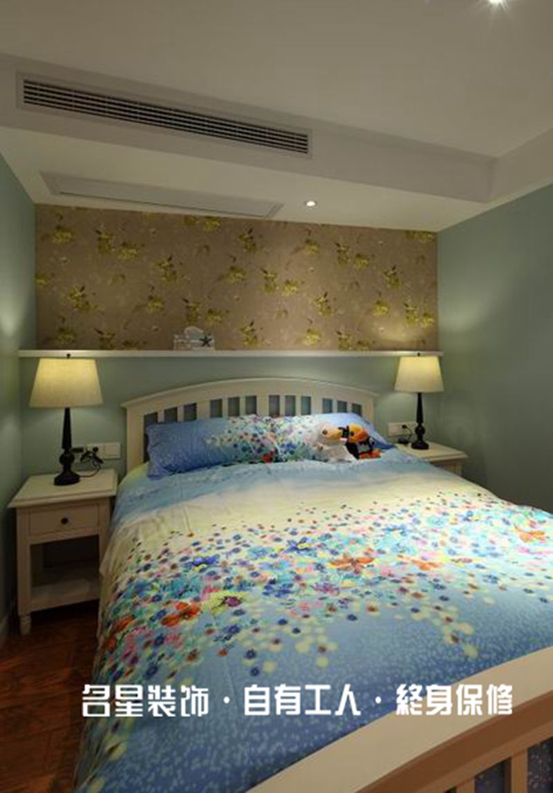 旧房改造 loft 地中海 卧室图片来自名星装饰在凯乐花园样板房的分享