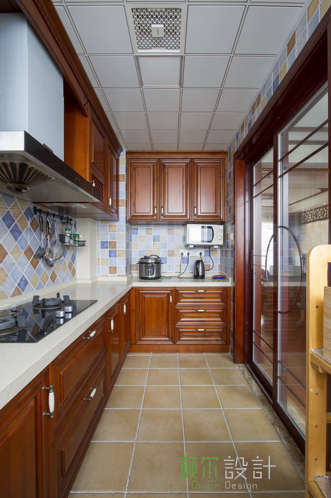 简约 收纳 小资 三居 白领 厨房图片来自萩尔空间设计在湖畔府邸的分享