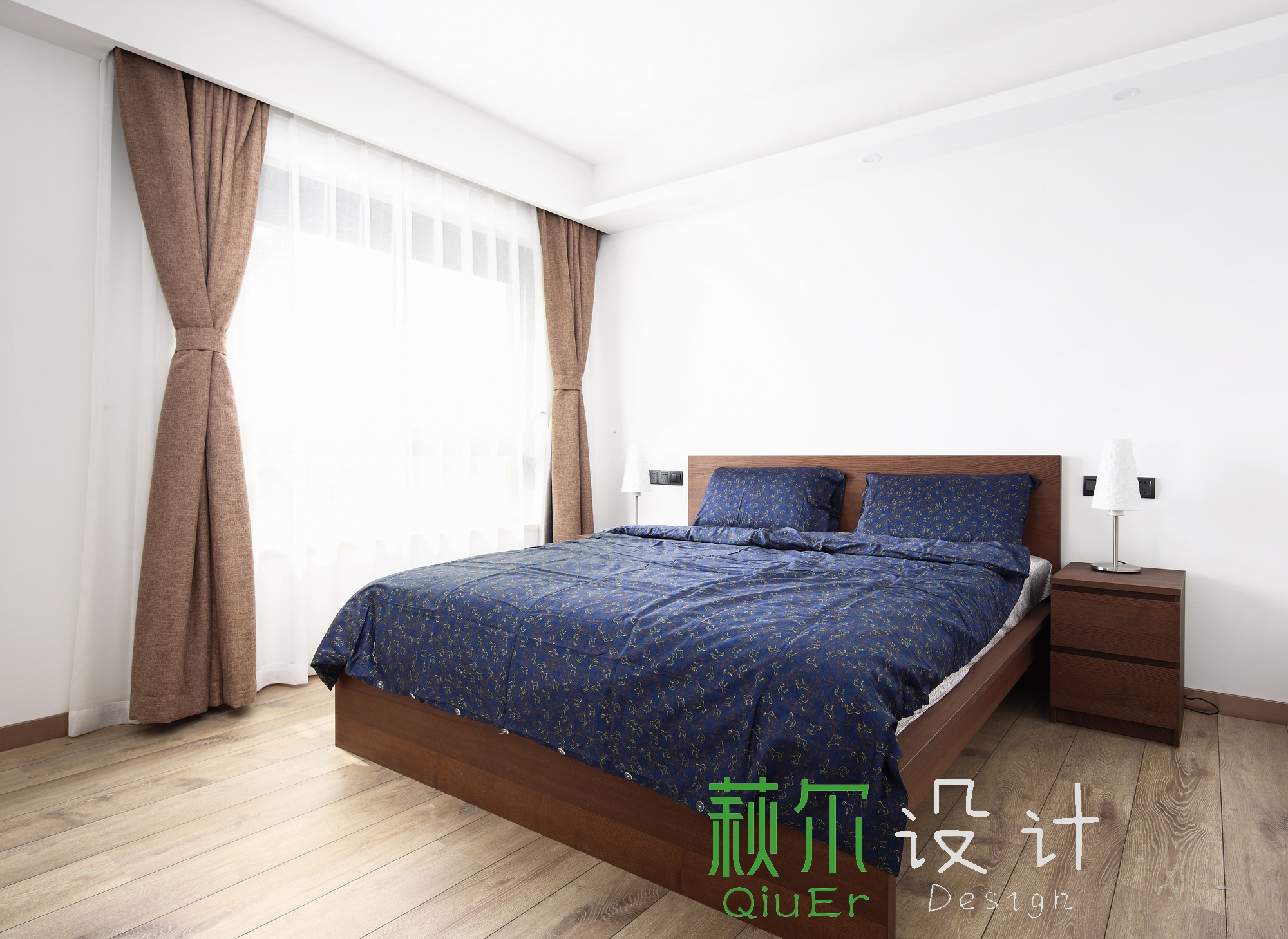 简约 白领 收纳 80后 小资 卧室图片来自萩尔空间设计在留白的分享